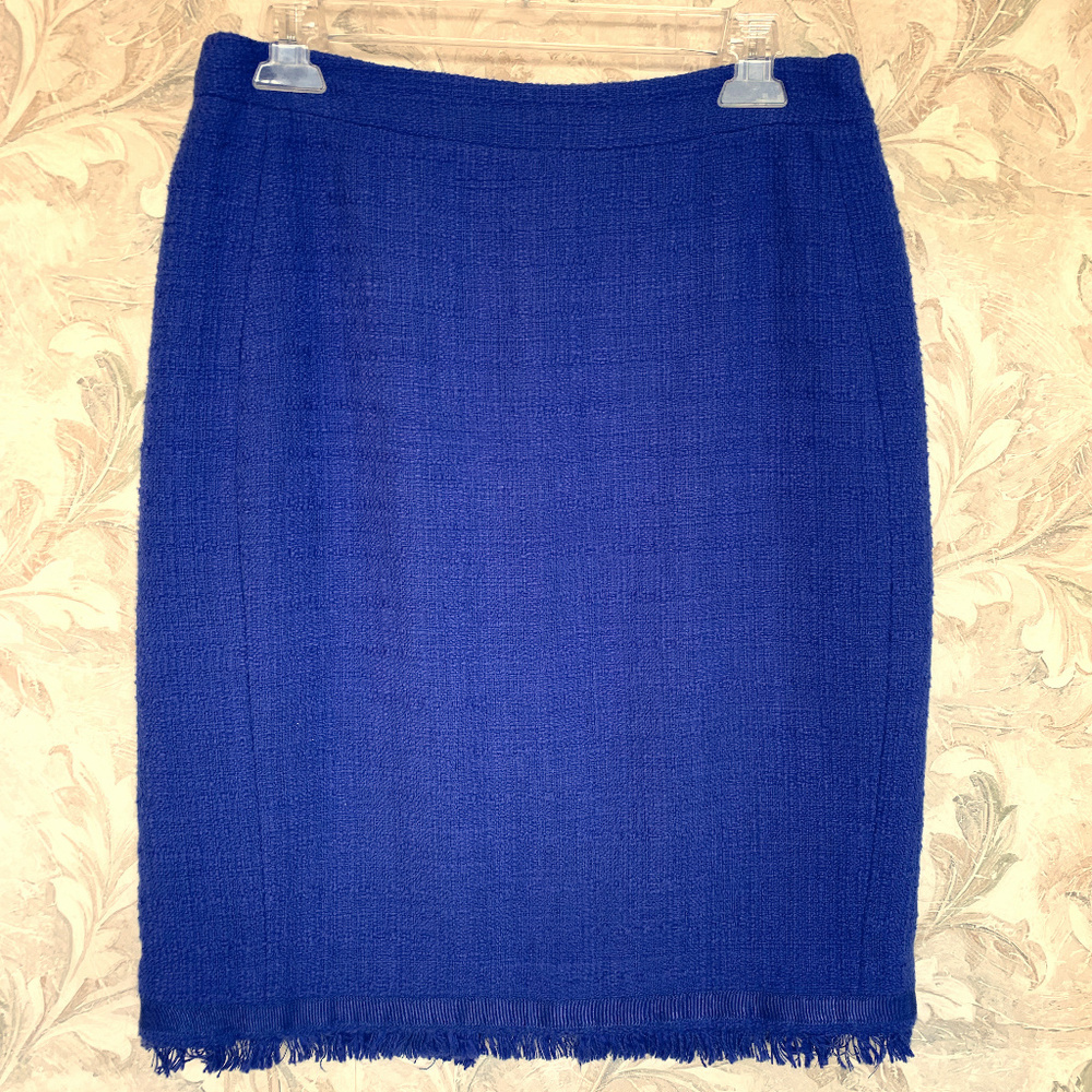 J. Crew Pencil Skirt Periwinkle